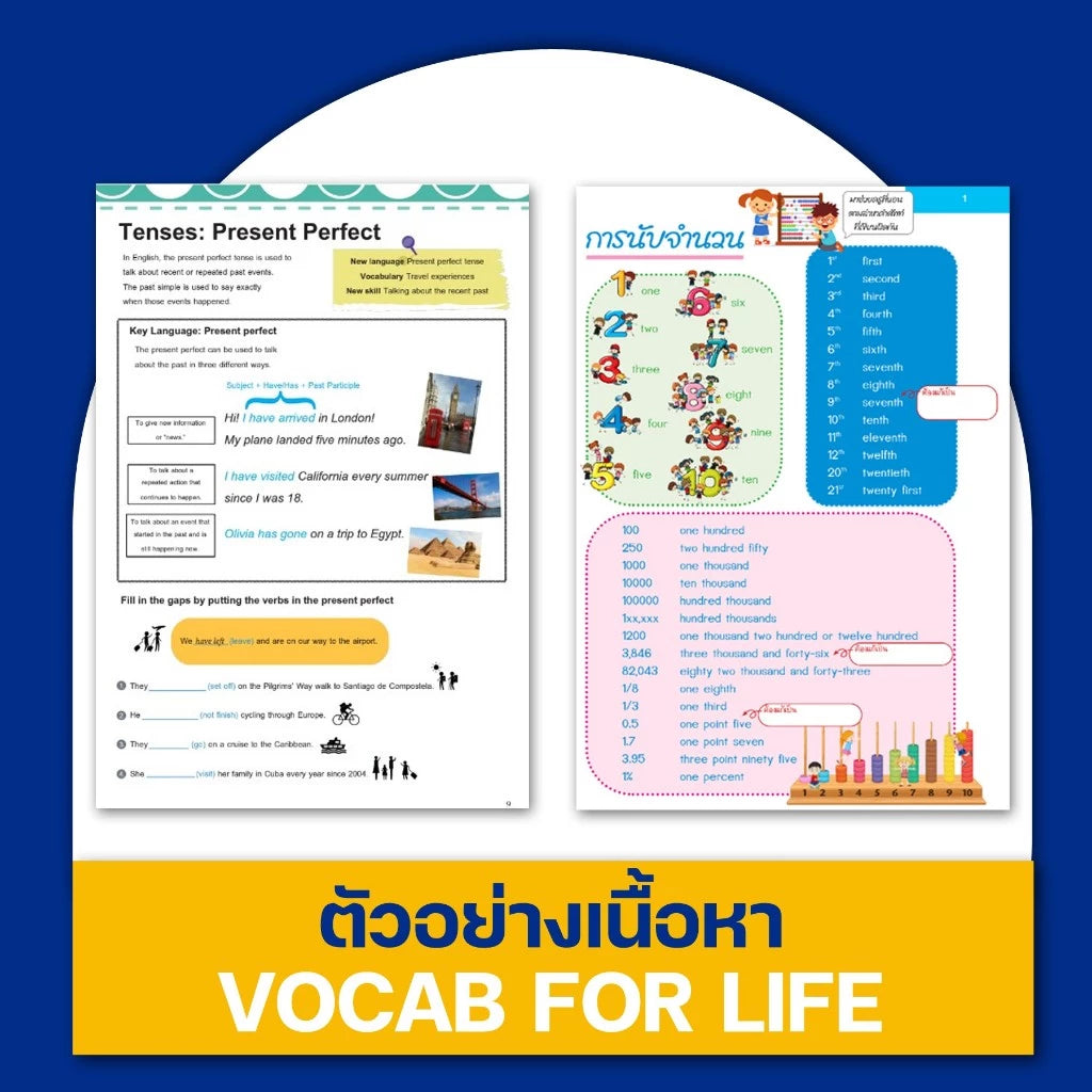 หลักสูตร Vocab for life (อัดแน่นศัพท์ใกล้ตัว พร้อมวิธีสร้างประโยค) โดย ครูพี่แอน